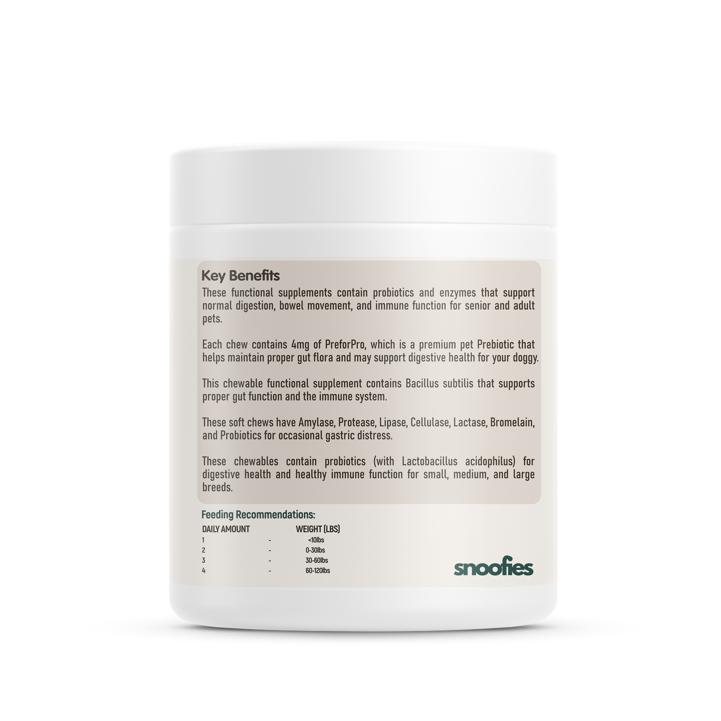 Probiotic │ Advanced Probiotic Chews: Unlock Total Gut Health for Your Dog!