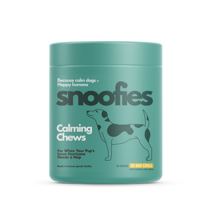 Calming Chew │ Chill Mode Activated: Snoofies Calming Chews for Happy, Relaxed Dogs!